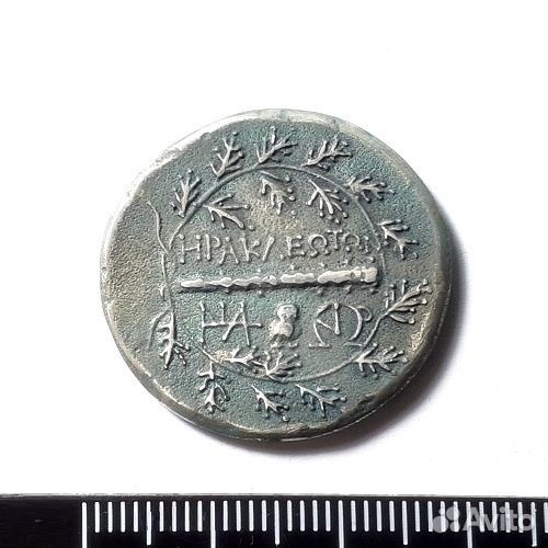 Тетрадрахма серебро. Афина. Македония 3-2 в до н э