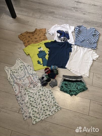 Вещи пакетом для мальчика98-104