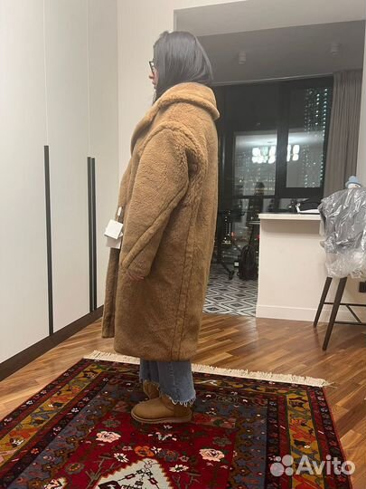 Пальто тедди max mara