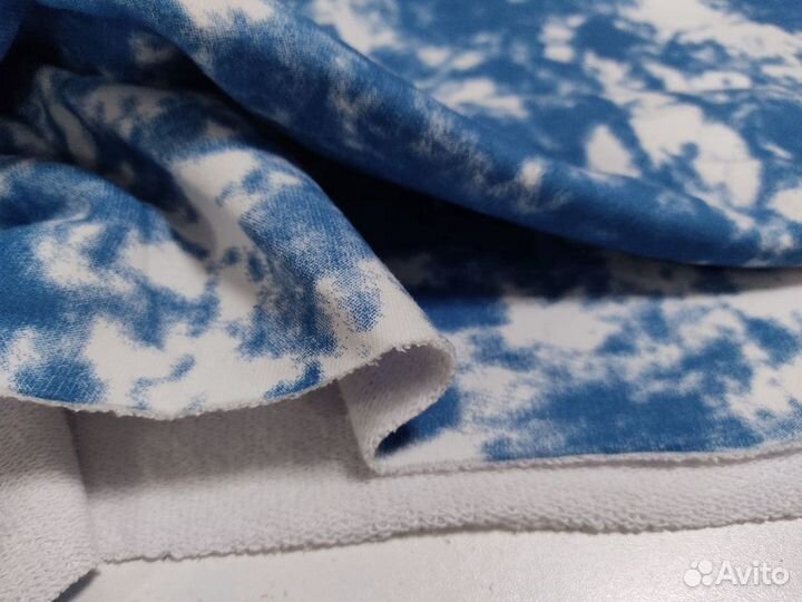 Футер 3 нитка Тай Дай