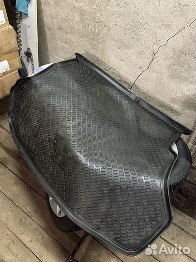 Ковер kia rio 3 багажник