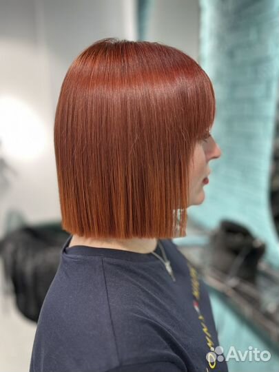 Стрижка и окрашивание волос