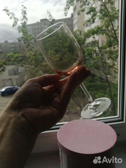 Бокалы Калининские. (3шт) цветное стекло винтаж