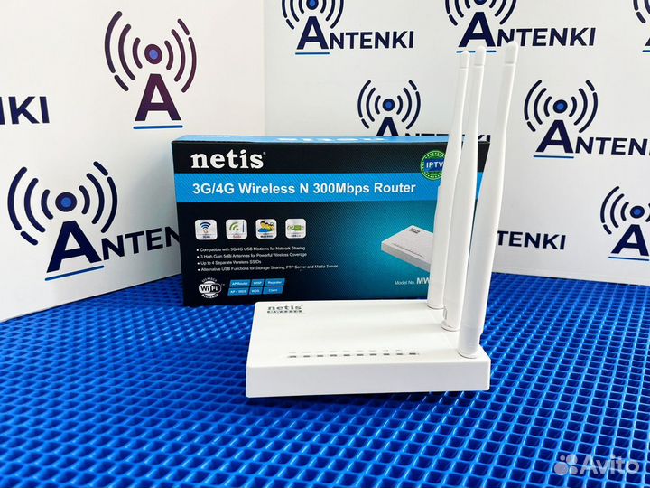 Комплект Роутер netis MW5230+Модем ZTE MF79U