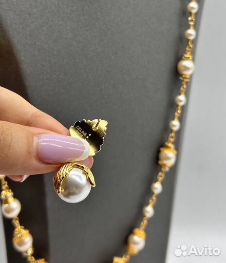 Бусы Серьги Кольцо Chanel