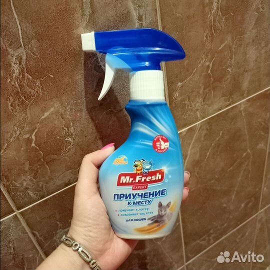 Спрей для приучения кошек к месту