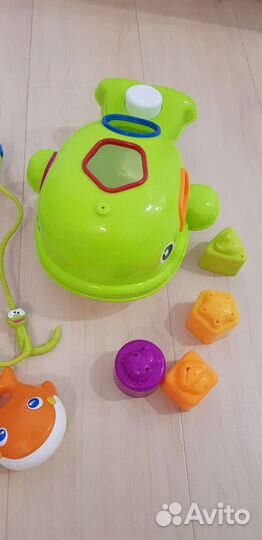 Развивающие игрушки для купания