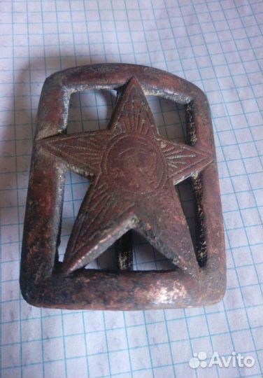 Пряжка офицерская 