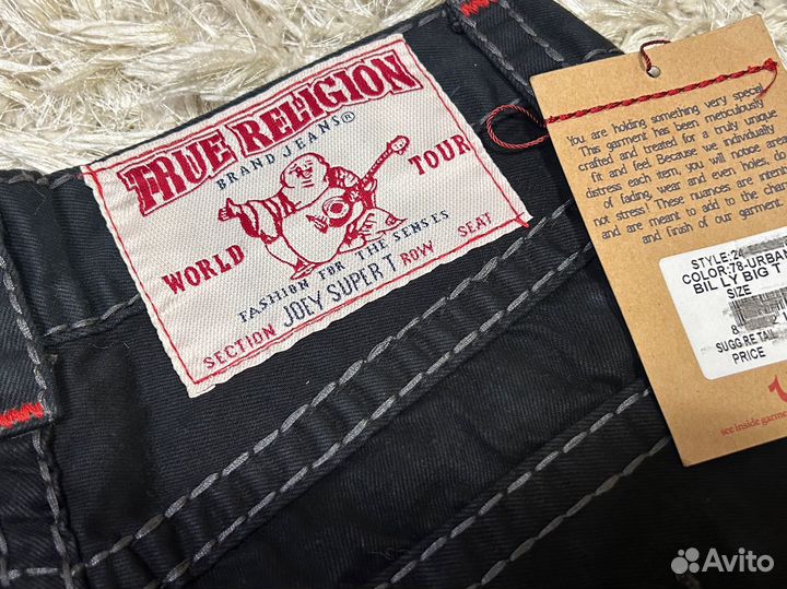 Шорты True Religion Ricky Super T оригинал