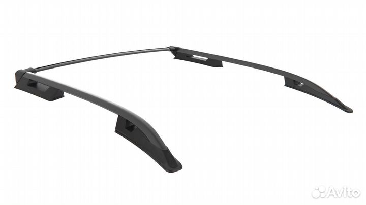 Рейлинги черные volkswagen amarok с поперечиной