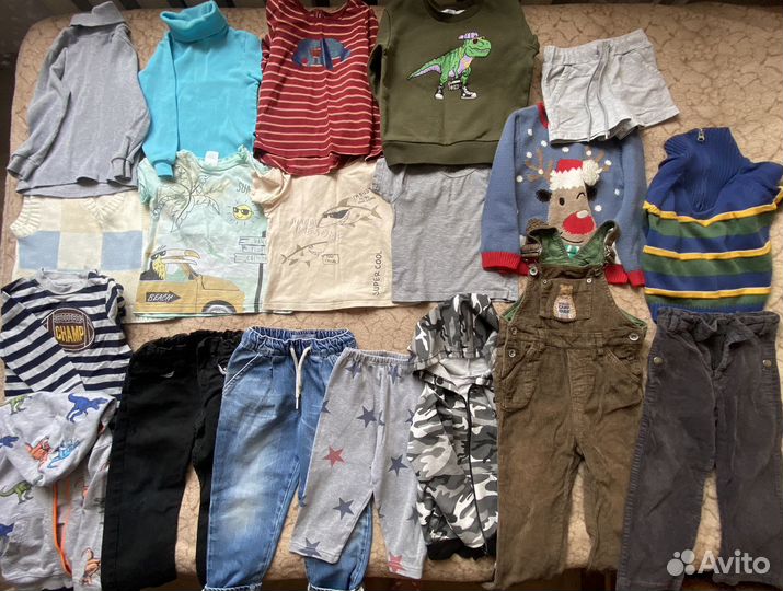 Пакет одежды для мальчика 2-3 года