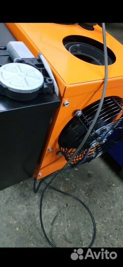 Печь котел на отработке для теплиц, сто и гаражей