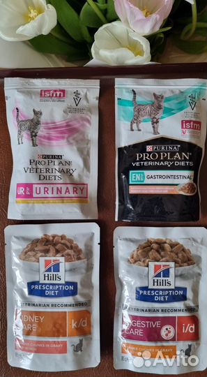 Вет. влажный корм для кошек Purina ProPlan/ Hill's