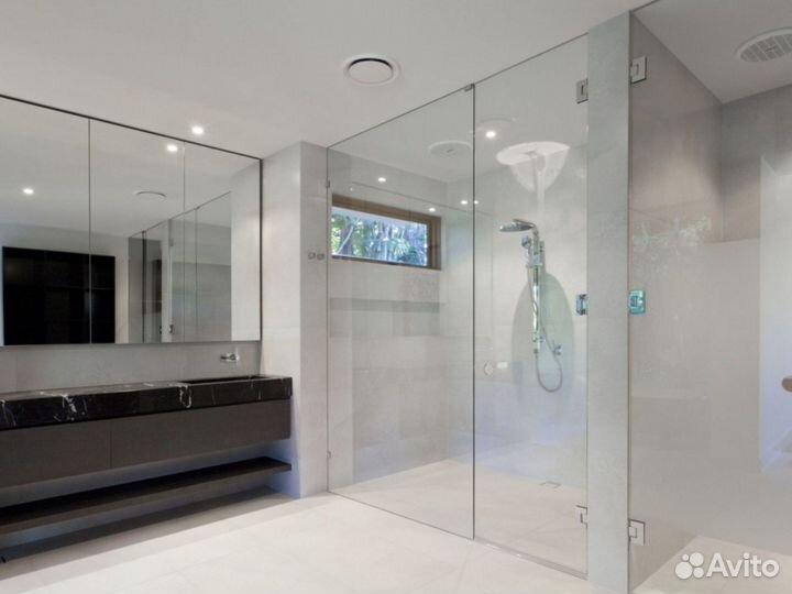 Современные ограждения для душа