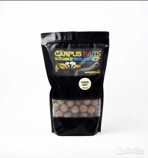 Бойлы пылящие carpus baits 24 мм 1 кг