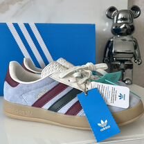 Кроссовки Adidas Gazelle Indoor Blue Dawn Burgundy