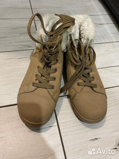 Ботинки зимние натуральная кожа мех 38 размер