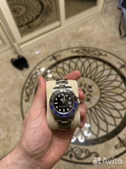 Часы Rolex gmt master 2 Batman оригинал