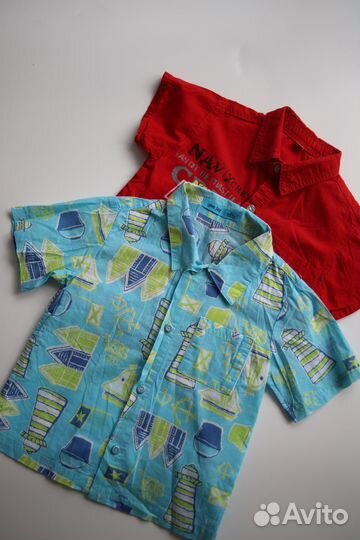 Рубашки для мальчика 12-18 месяцев