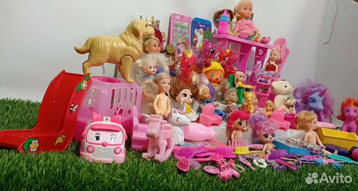 Куклы, пупсы, игрушки для девочки пакетом