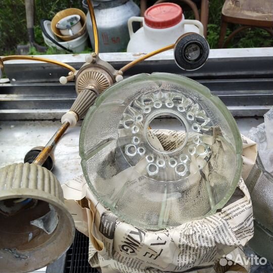 Раритетная люстра пяти рожковая