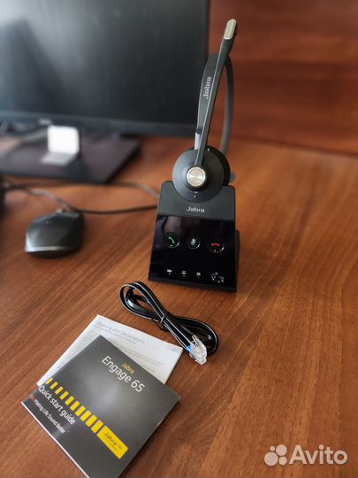 Беспроводная гарнитура Jabra Engage 65 Mono