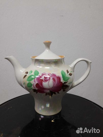 Большой заварочный чайник, 2 л. Песочное