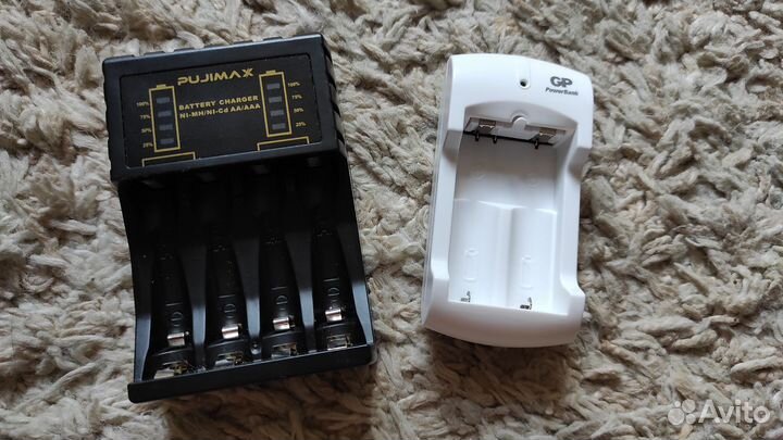 Зарядное устройство для батареек АКБ аа или ааа