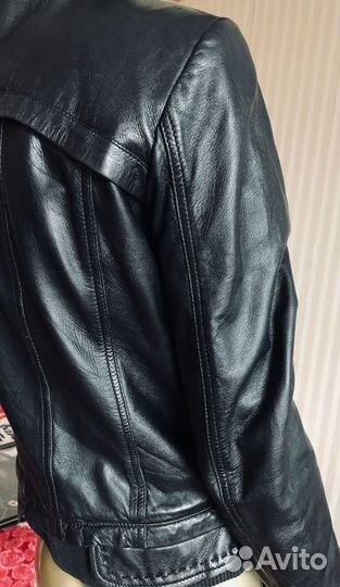 Куртка женская кожаная