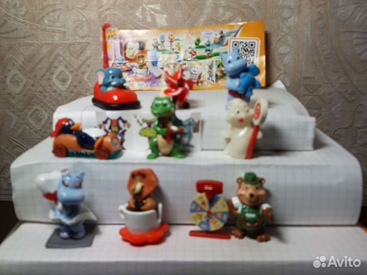 Киндер Бременские музыканты,Киндерино,Бегемоты