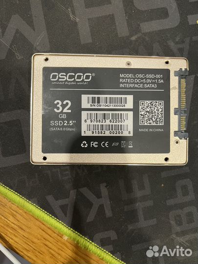 SSD oscoo на 32гб