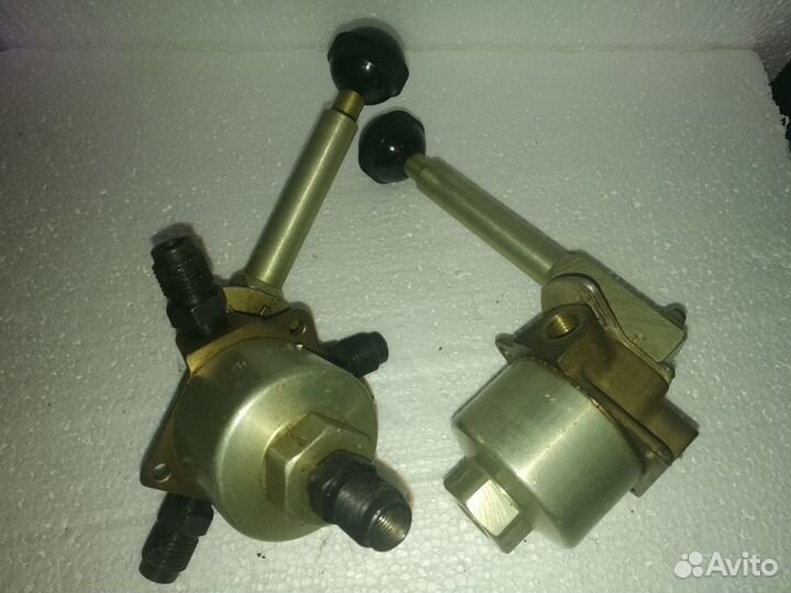 Кран пневматический