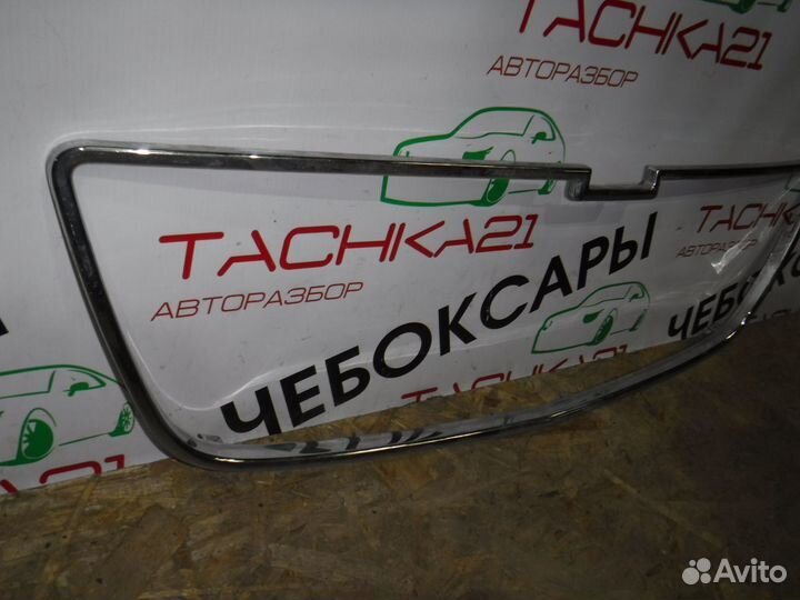 Хром решетки радиатора Chevrolet aveo T300 (2010+)