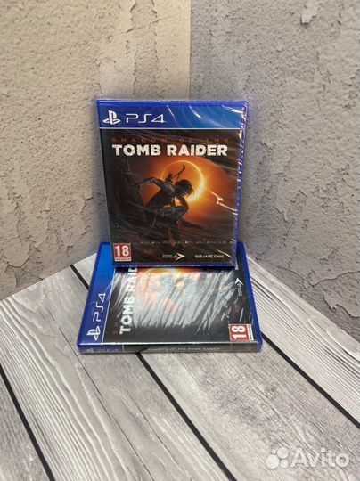 Новый/Shadow of the Tomb Raider для ps4/5+доставка