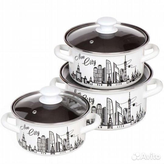 Набор кастрюль