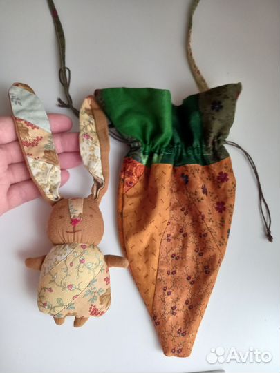 Сумка детская игрушка заяц