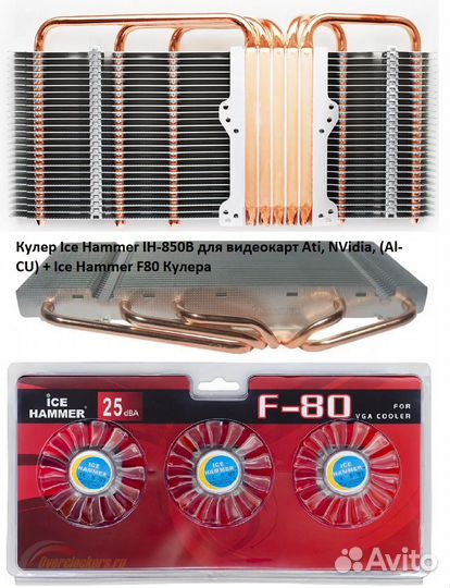 Вентилятор для процессора, видеокарты, корпуса