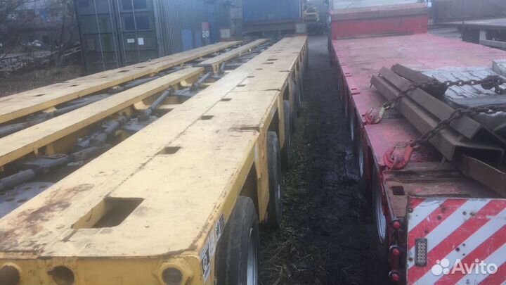 Полуприцеп трал (тяжеловоз) Cometto X54DAH, 2012