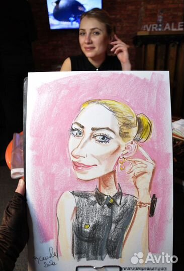 Шаржист на праздник