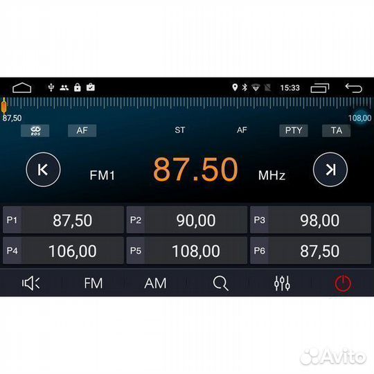 Штатная магнитола для UAZ Patriot на Android