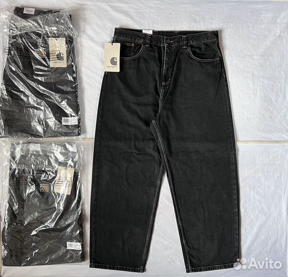 Джинсы Carhartt Brandon Black Washed Оригинал