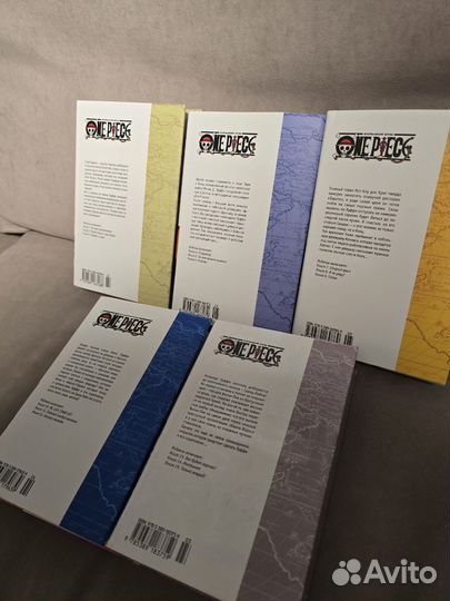 One Piece манга 1-5 книги