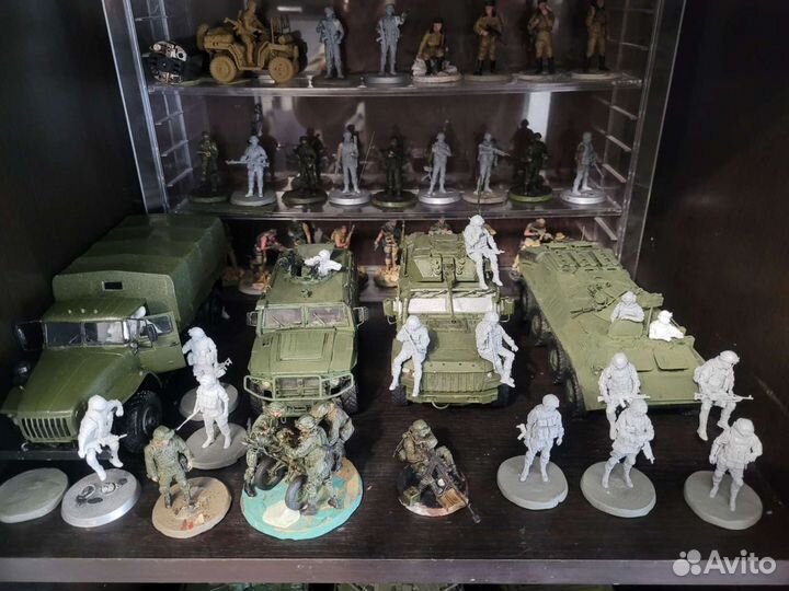 Модели солдат РФ от Live resine