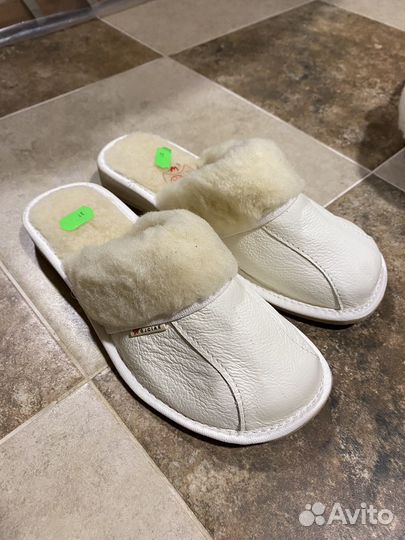 Тапки чуни теплые натуральные