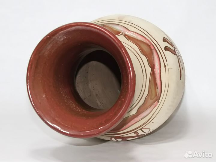 Ваза керамическая ручной работы. Высота 58 см