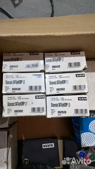 SATA jet k3 дюза, бачок, ремкомплект, фильтры