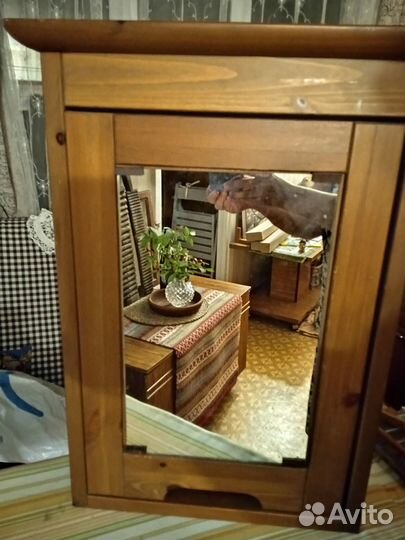 Шкафчик для ванной, IKEA, с зеркалом