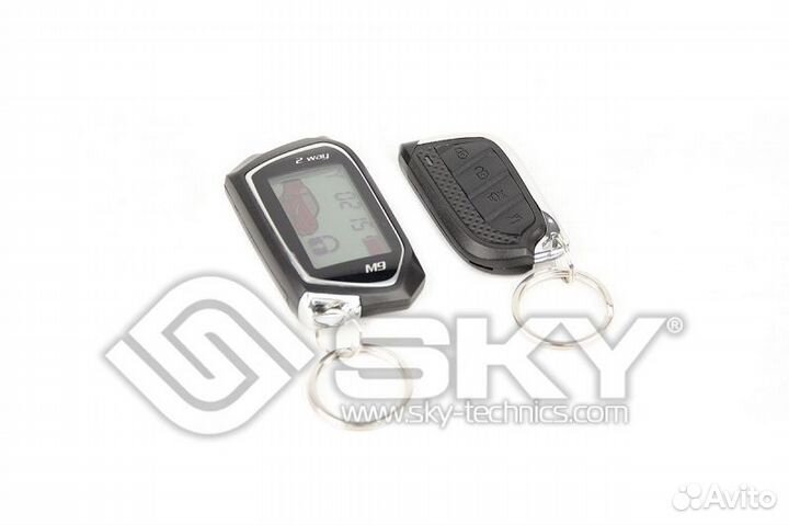 Автосигнализация с обратной связью SKY M9