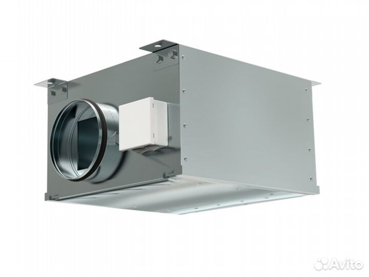 Звукоизолированные круглые канальные вентиляторы с