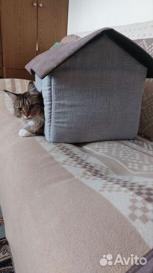 Домик для кошки мягкий